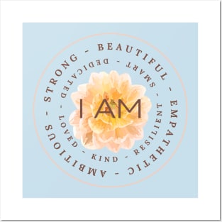 I am - Dahlia Posters and Art